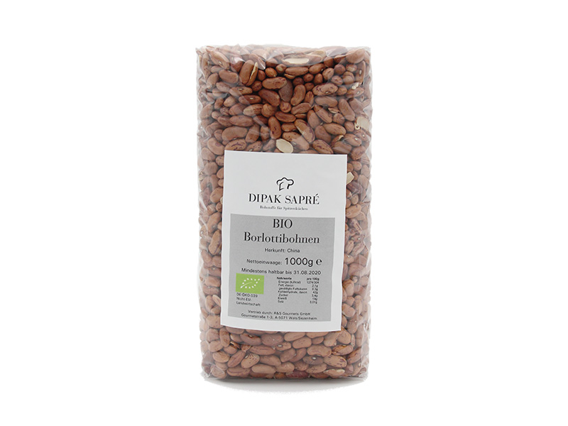 Artikelbild Bio Borlottibohnen gesprenkelt 2979