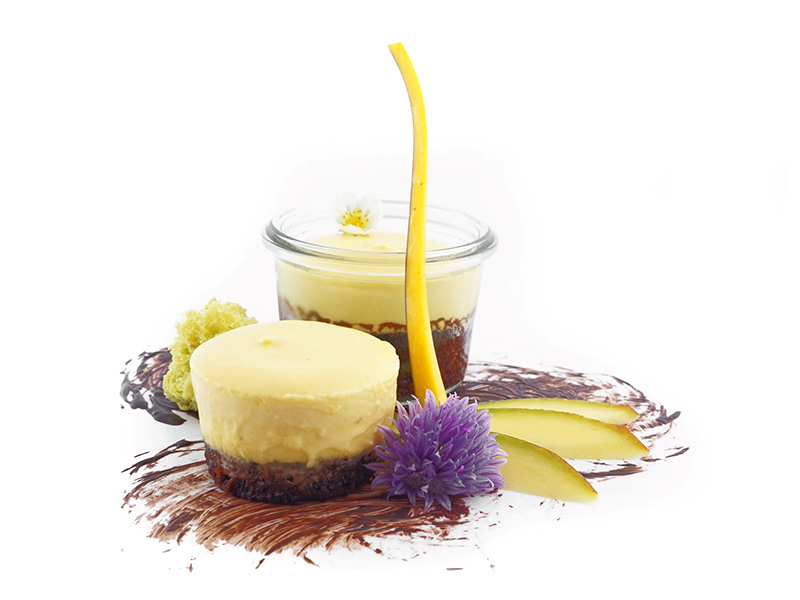 Artikelbild Nachfüller Mangocreme auf Schokoküchlein 307577