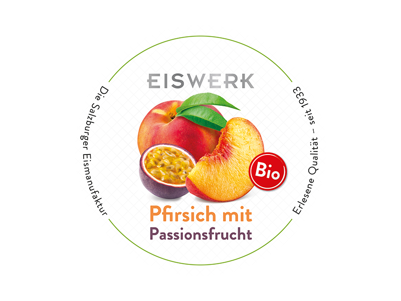Artikelbild Bio Pfirsich-Passionsfrucht-Sorbet 307597