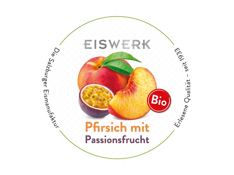 Artikelbild Bio Pfirsich-Passionsfrucht-Sorbet 307602