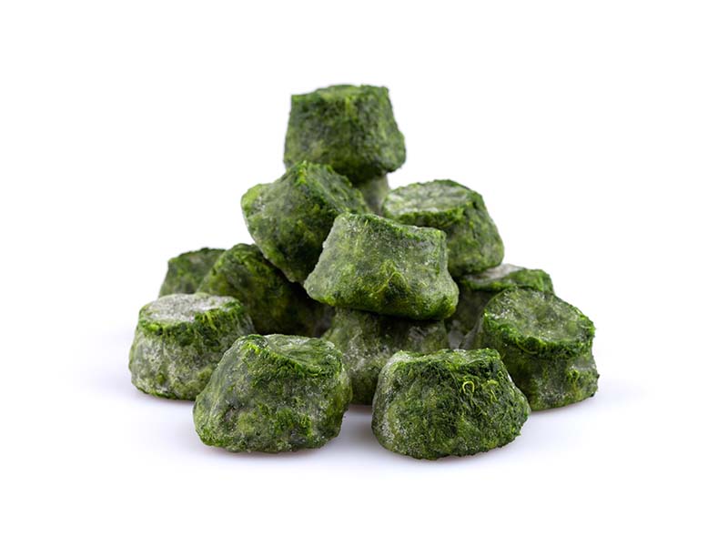 Artikelbild Blattspinat-Pellets blanchiert 308234