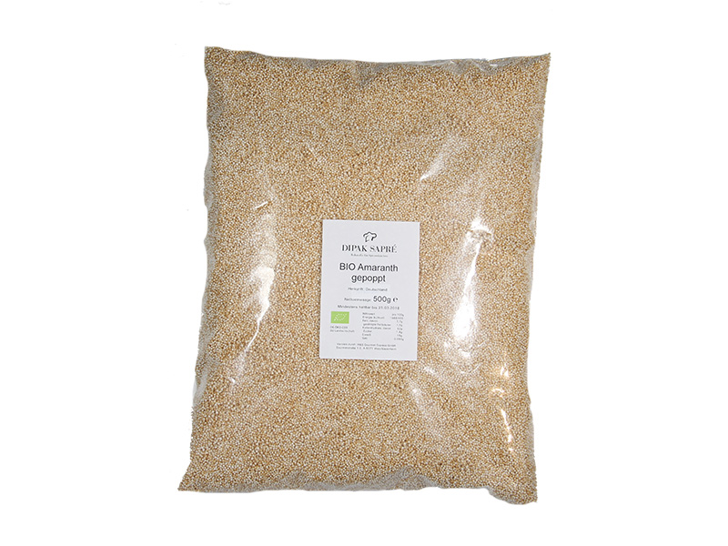 Artikelbild Bio Amaranth gepufft 3284