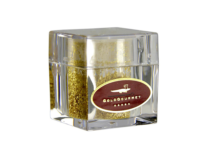 Artikelbild Blattgold-Würfelstreuer 22 Karat E175 Goldgourmet 44664