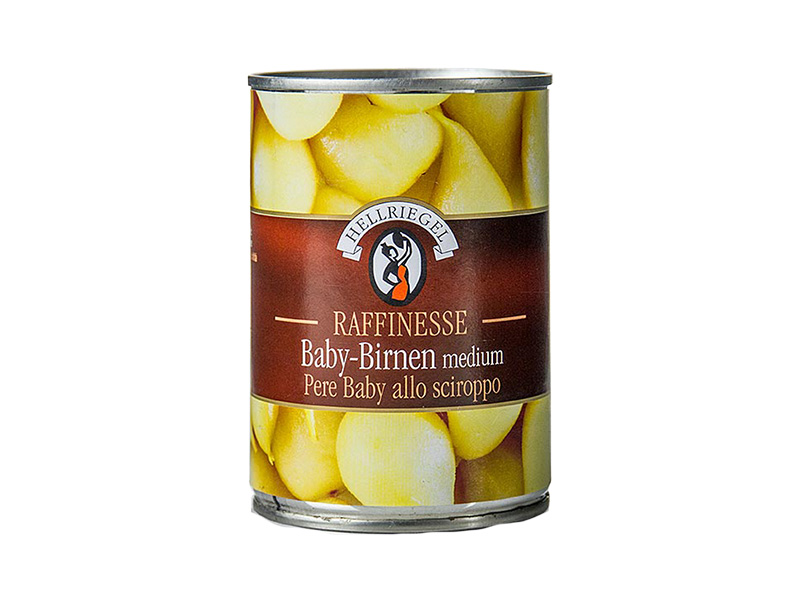 Artikelbild Baby-Birnen leicht gezuckert Hellriegel 45170