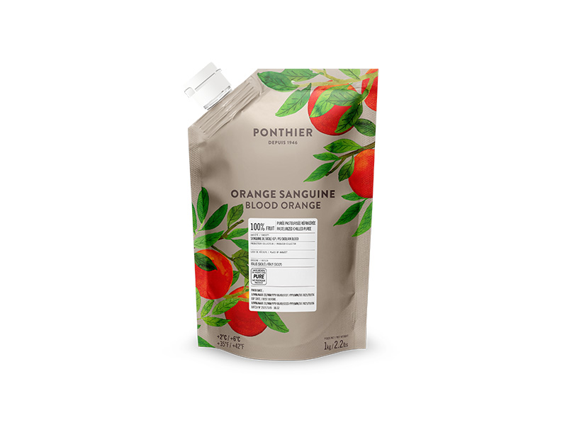 Artikelbild Blutorangenpüree 100% Fruchtanteil 45839