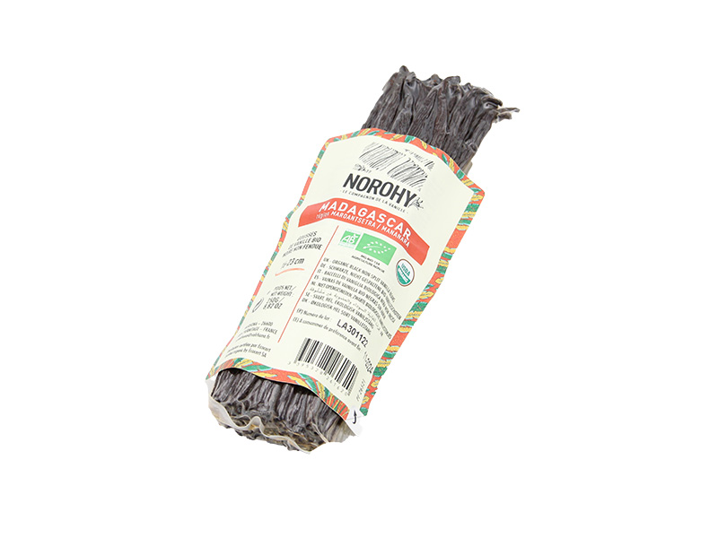 Artikelbild Bio Bourbon-Vanilleschoten 16/23 cm Norohy 4840