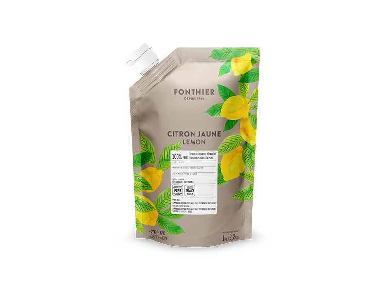 Artikelbild Bio Zitronenpüree gelb 100% 50513