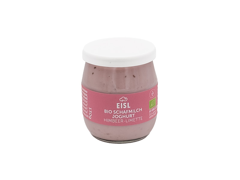 Artikelbild Bio Schafmilchjoghurt Himbeere-Limette Eisl 88112
