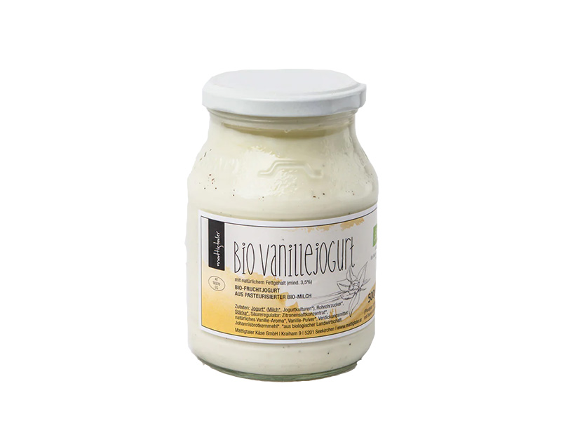 Artikelbild Bio Vanillejoghurt Mattigtaler 9361