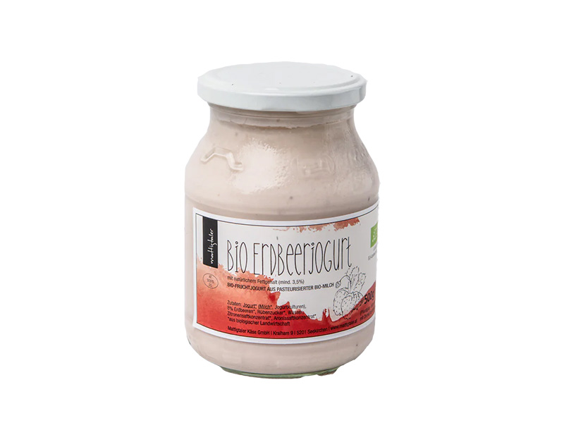 Artikelbild Bio Erdbeerjoghurt Mattigtaler 9368