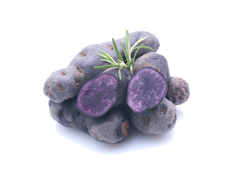 Artikelbild Bio Erdäpfel blaufleischig festkochend Blaue Anneliese 982