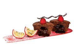 Artikelbild Schokosoufflé m. Orangentrüffelkern 307396