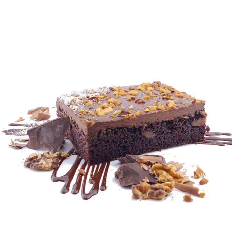 Artikelbild Brownie Vegan ungeschnitten 307698