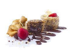 Artikelbild Mandel-Nougat-Soufflé m. flüssigem Kern 307282